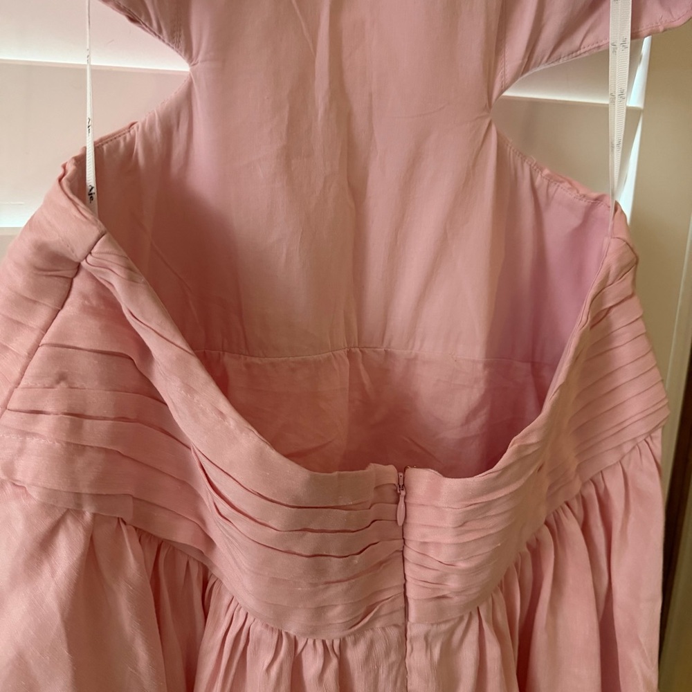 AJE Introspect Cut Out Mini Dress in Rose pink, AU12/US 8 - Picture 13 of 13